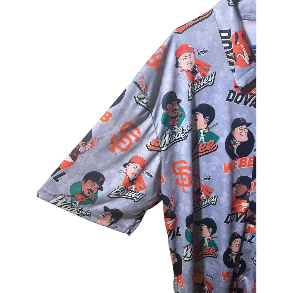 San Francisco Giants XL Aloha shirt  2024 - NEW without tag MLB